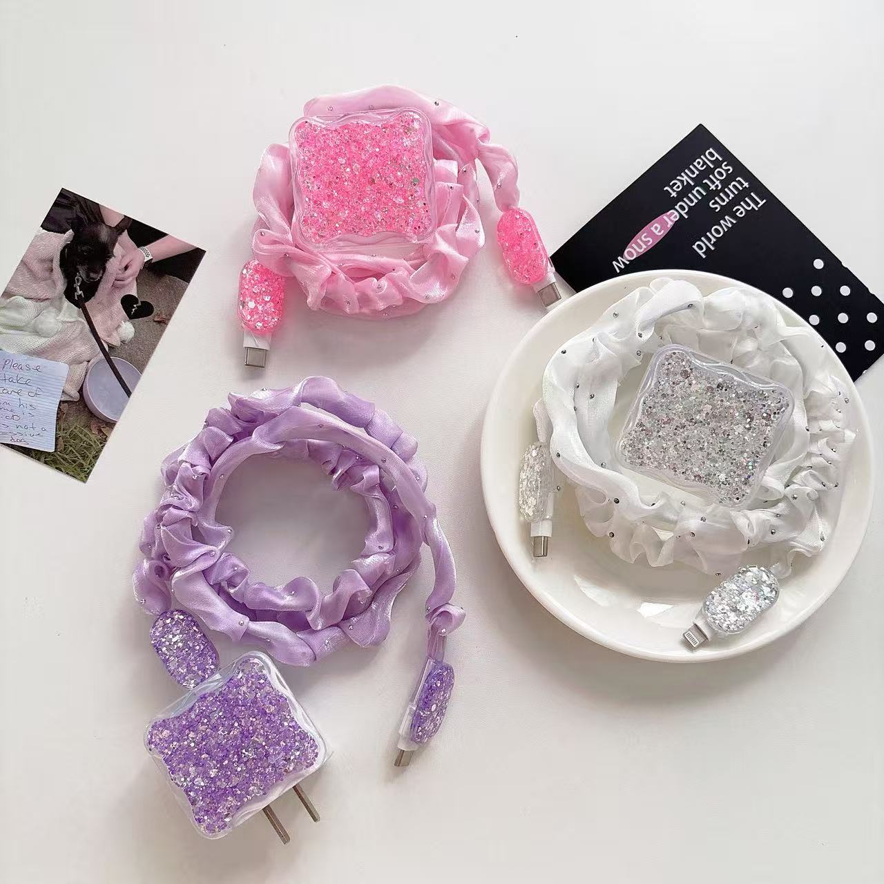 Glitter Design 20W Charger Case