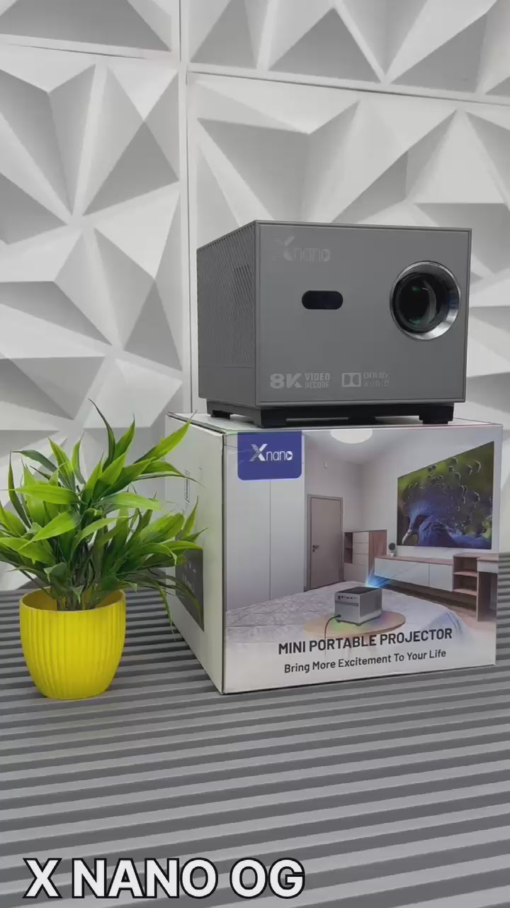 Nano X Portable Smart Projector