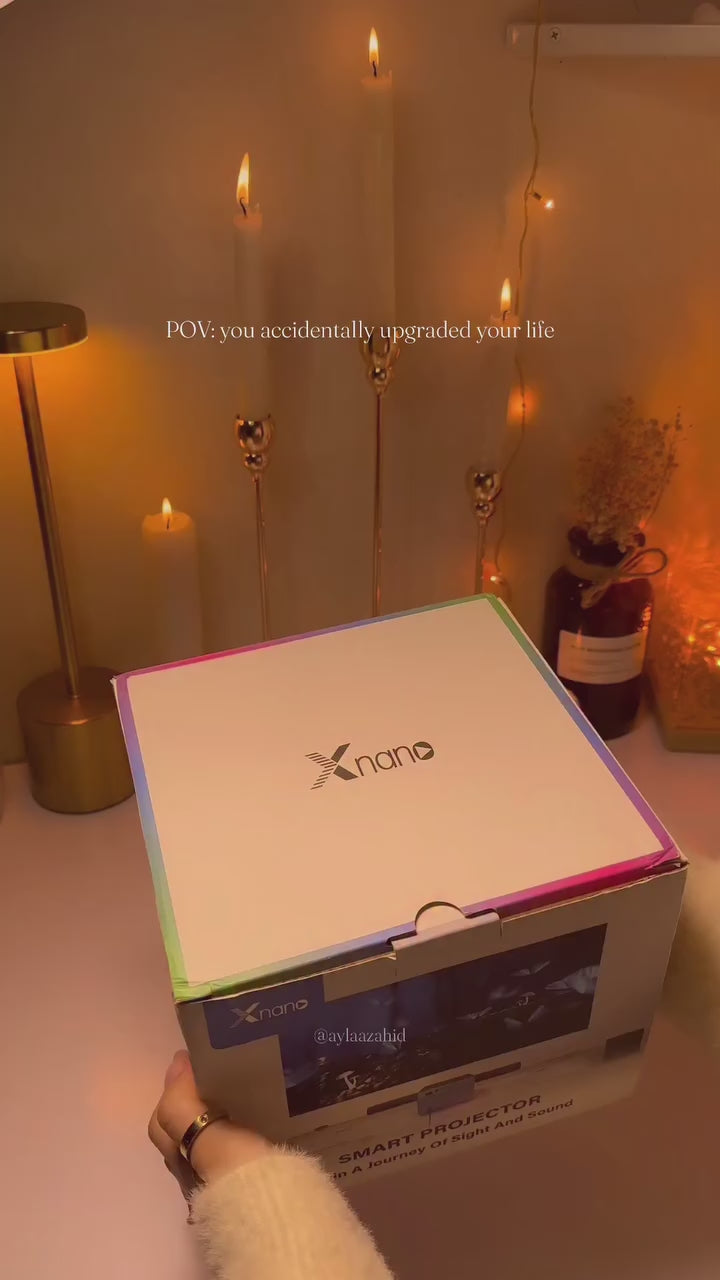 Nano X Portable Smart Projector